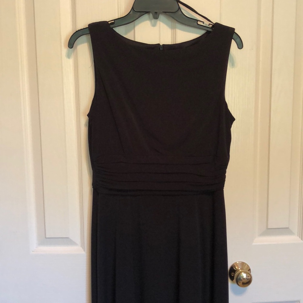 Positive Attitude 8 black flowing sleeveless dress
